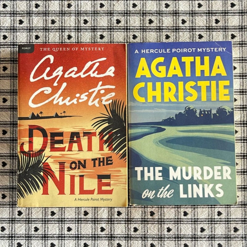 Agatha Christie BUNDLE | Death on the Nile| The Murder on the Links | After the Funeral |Dead Man’s Folly | At Bertram’s Hotel | The Monogram Murders