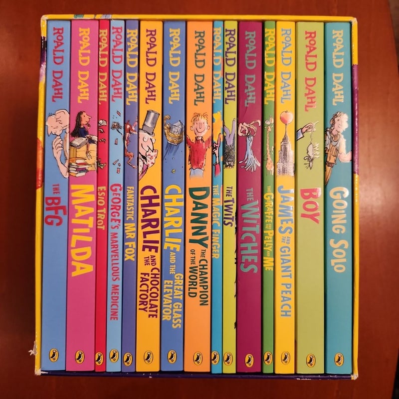 Roald Dahl 15-Book Boxed Set-PROP-RMS