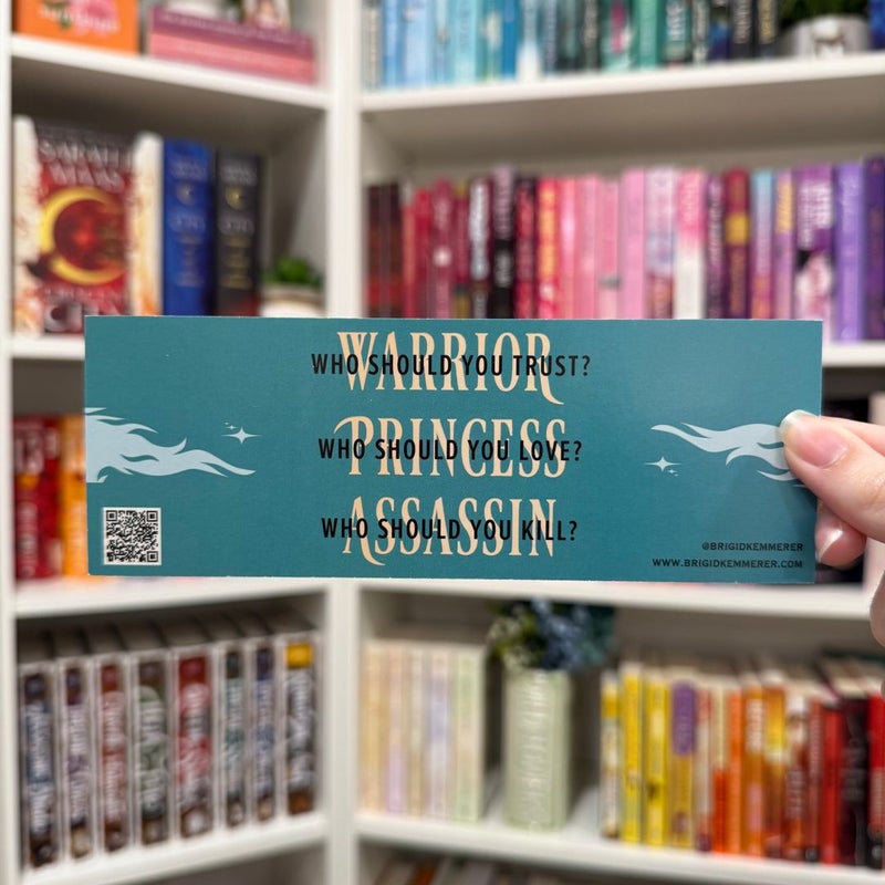 Warrior Princess Assassin Bookmark