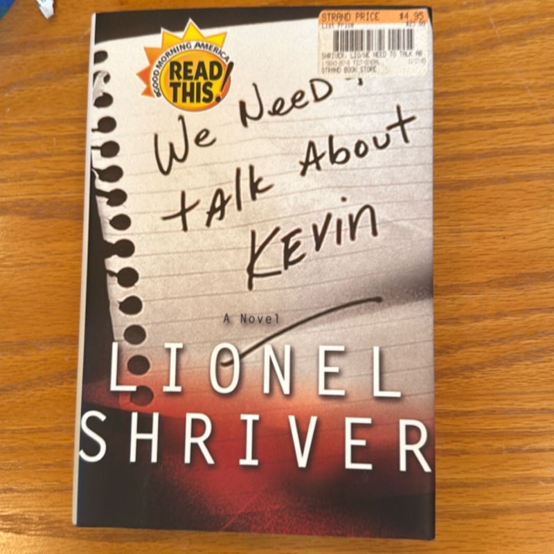 We Need to Talk about Kevin