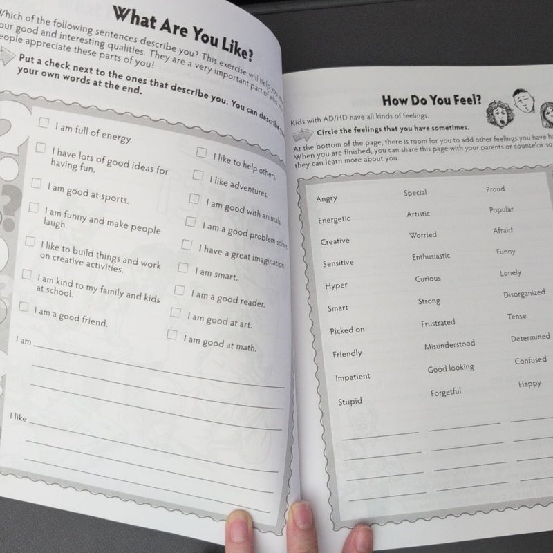 Putting on the Brakes Activity Book for Kids with ADD or ADHD