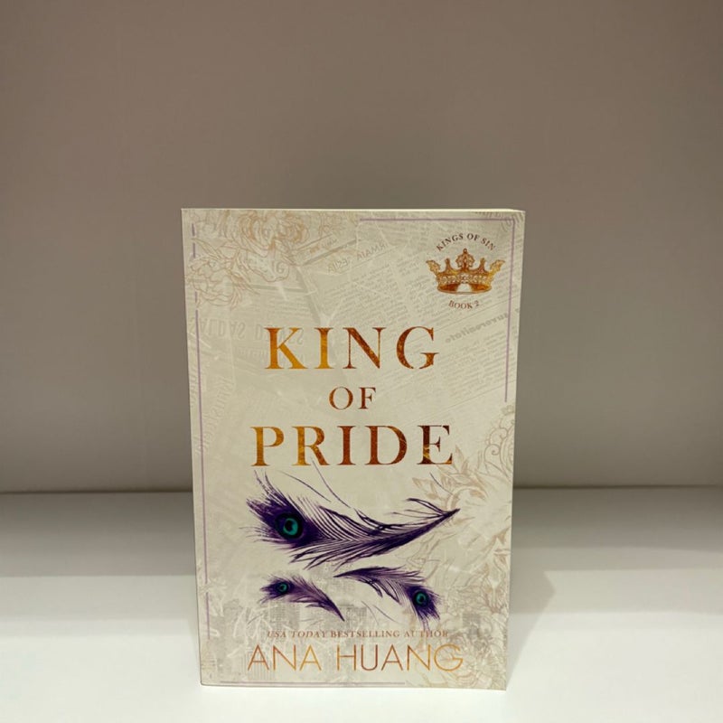 Four Paperbacks: King of Wrath, King of Pride, King of Greed, and King of Sloth