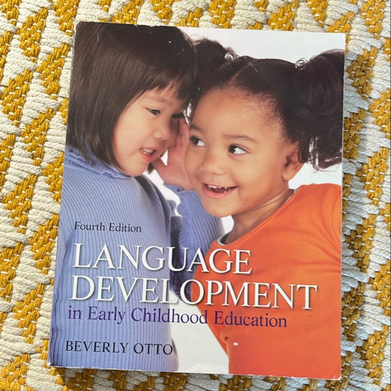 Language Development in Early Childhood Education