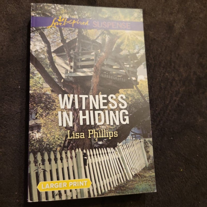 Witness in Hiding (Larger Print)