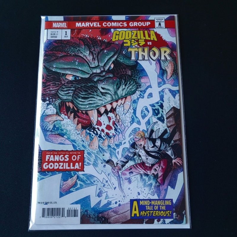 Godzilla VS Thor #1