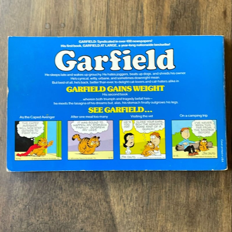 garfield gains weight
