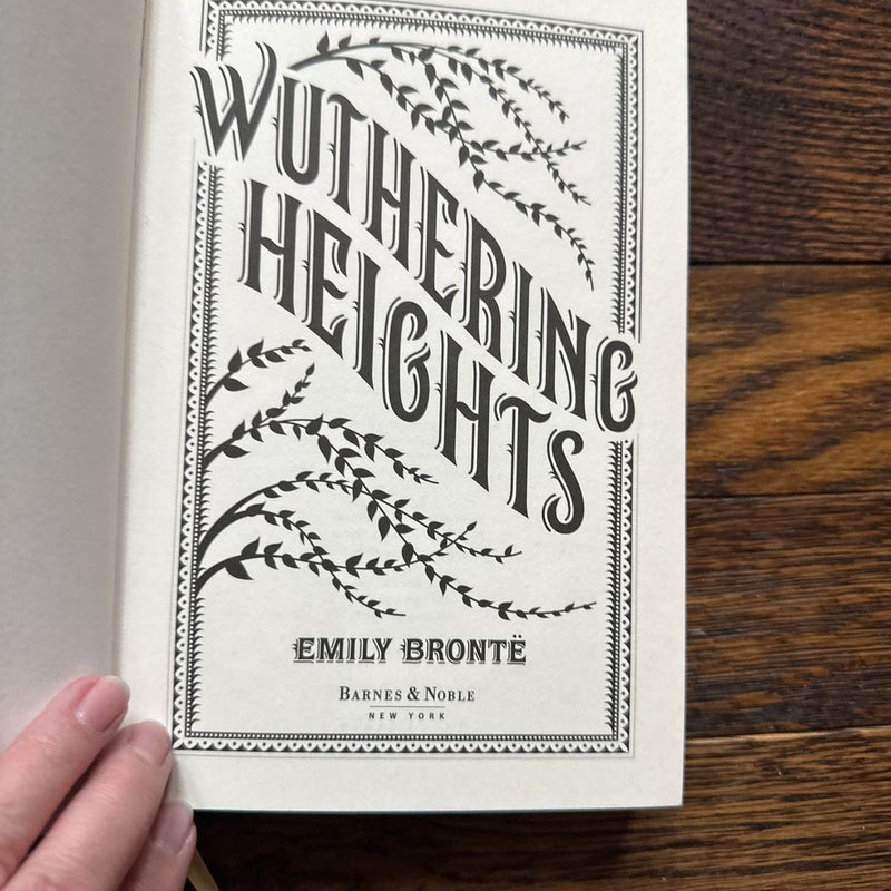 B&N Wuthering Heights Leather Clas- O/P