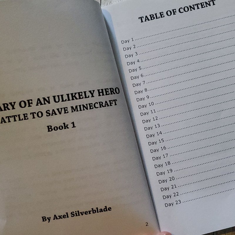 Diary of an Unlikely Hero - Battle to Save Minecraft - Book 1