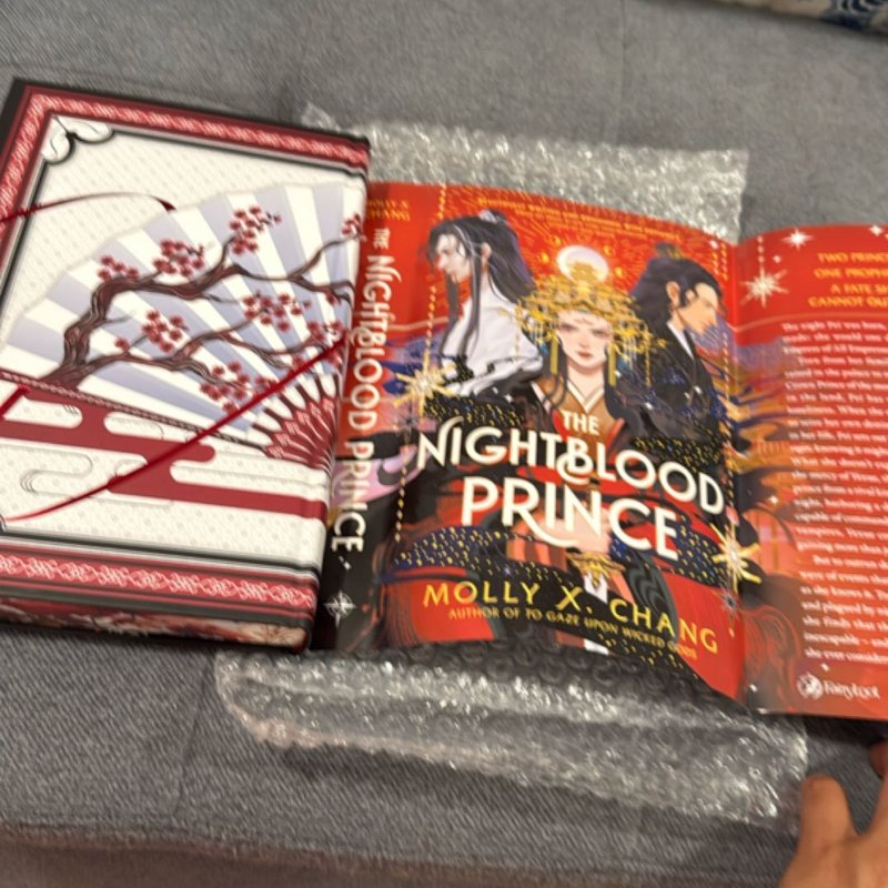 The night blood prince (Fairyloot book only)