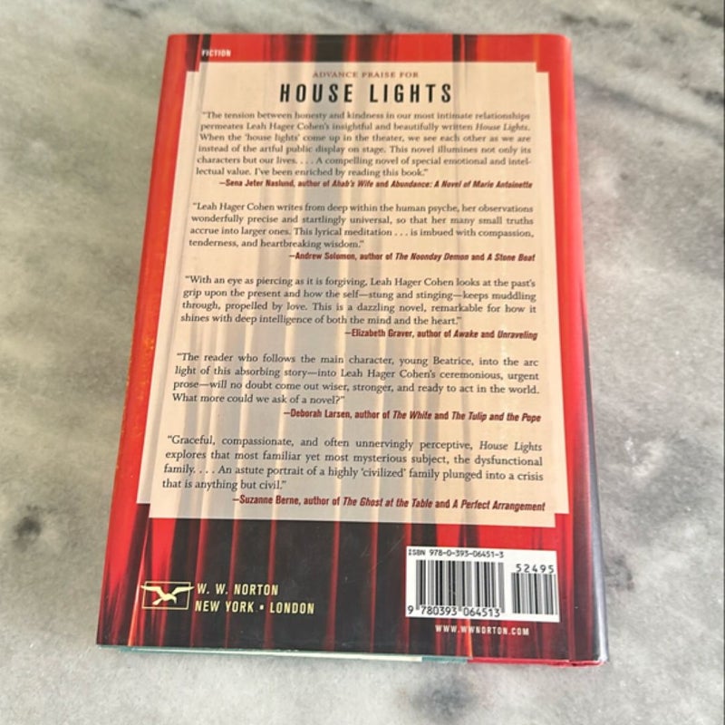 House Lights by Leah Hager Cohen