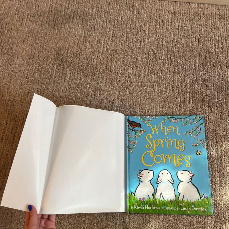 When Spring Comes Board Book