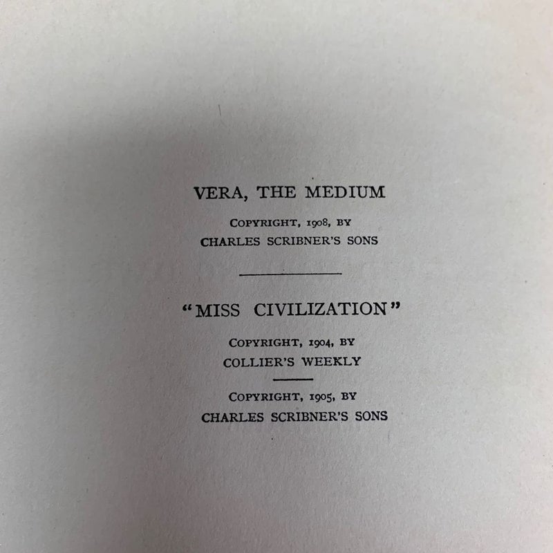 Vera The Medium  1908