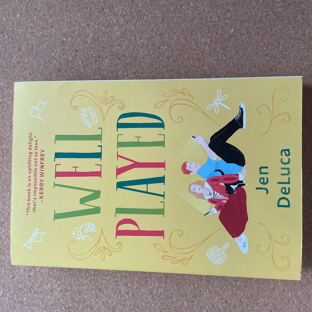 Well Played - signed bookmark 