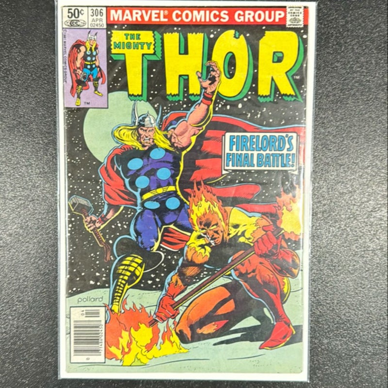 The Mighty Thor # 306 April 1981 Marvel Comics  