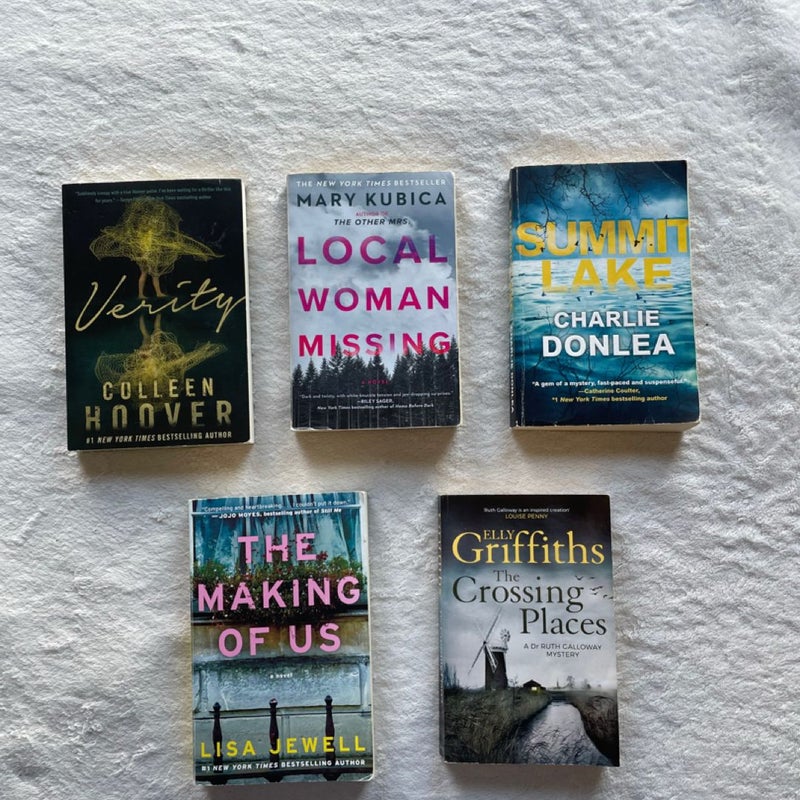 *Bundle (5) Popular Suspense/Thrillers