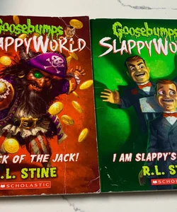 Goosebumps Slappy World Book Lot Attack Of The Jack + I Am Slappy’s Evil Twin