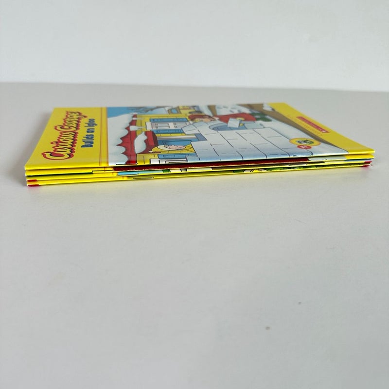 Curious George Early Level Readers, 4 books