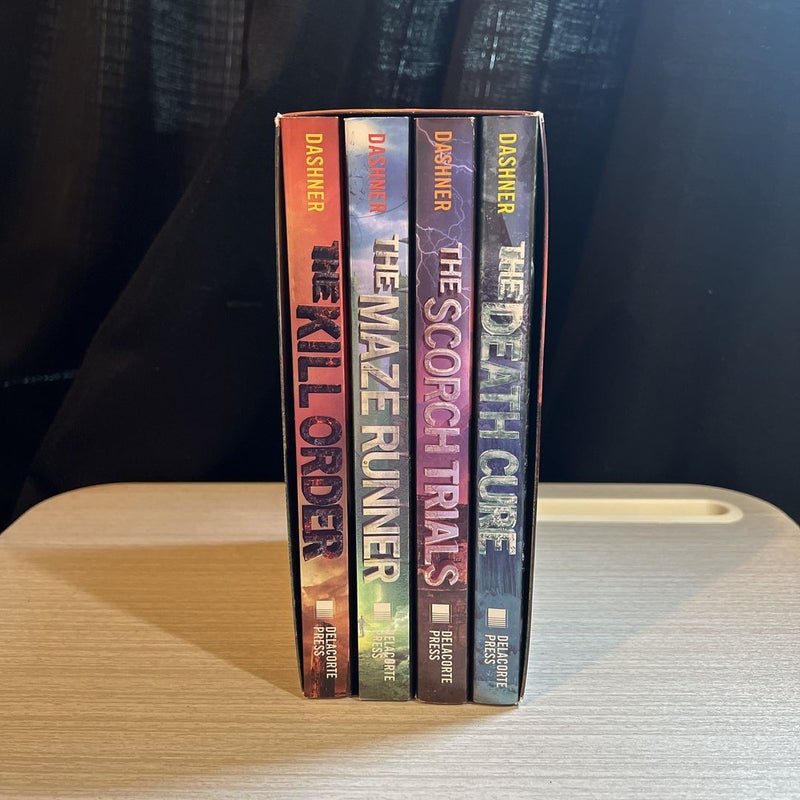 The Maze Runner Series 4 Book Complete Set by James Dashner