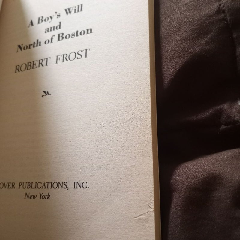 A Boy's Will and North of Boston