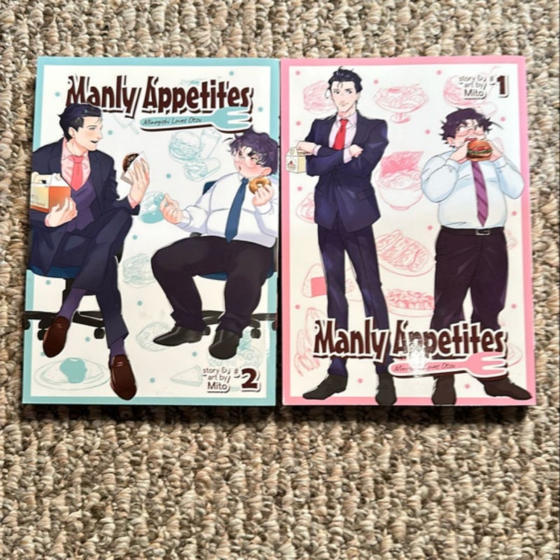 Manly Appetites: Minegishi Loves  Vol. 1 and 2