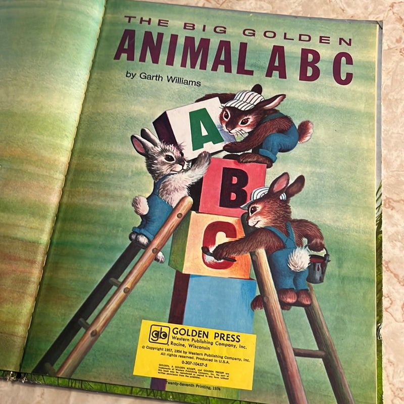 The Big Golden Animal ABC