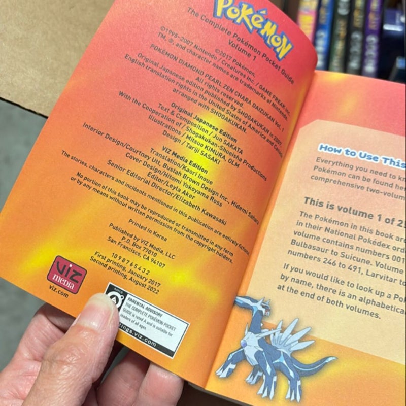 The Complete Pokémon Pocket Guide, Vol. 1