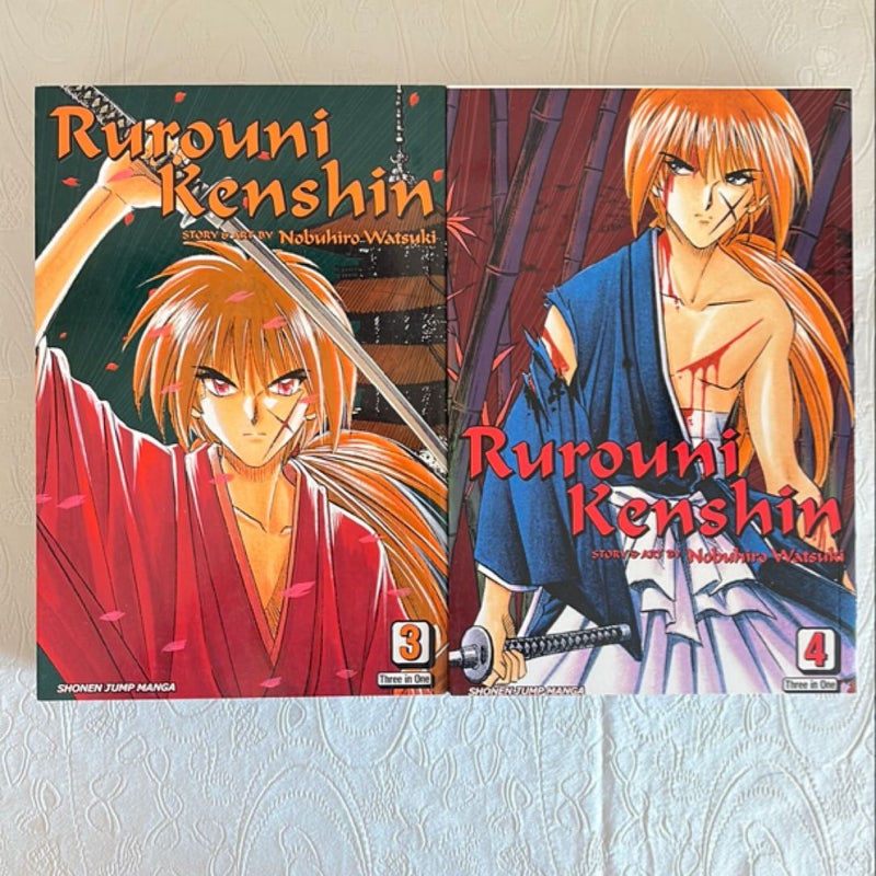 Rurouni Kenshin, Vol. 1-4 VIZBIG