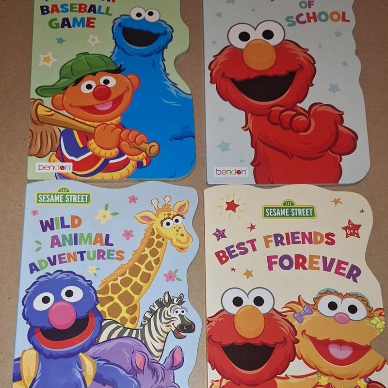 Sesame street book lot