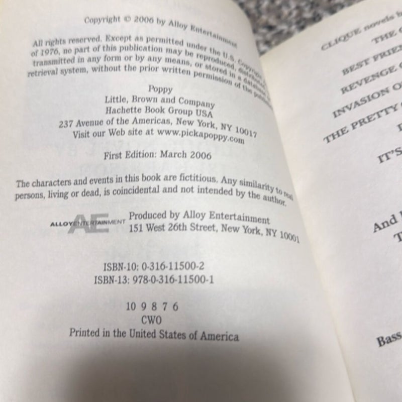 The Pretty Committee Strikes Back First Edition