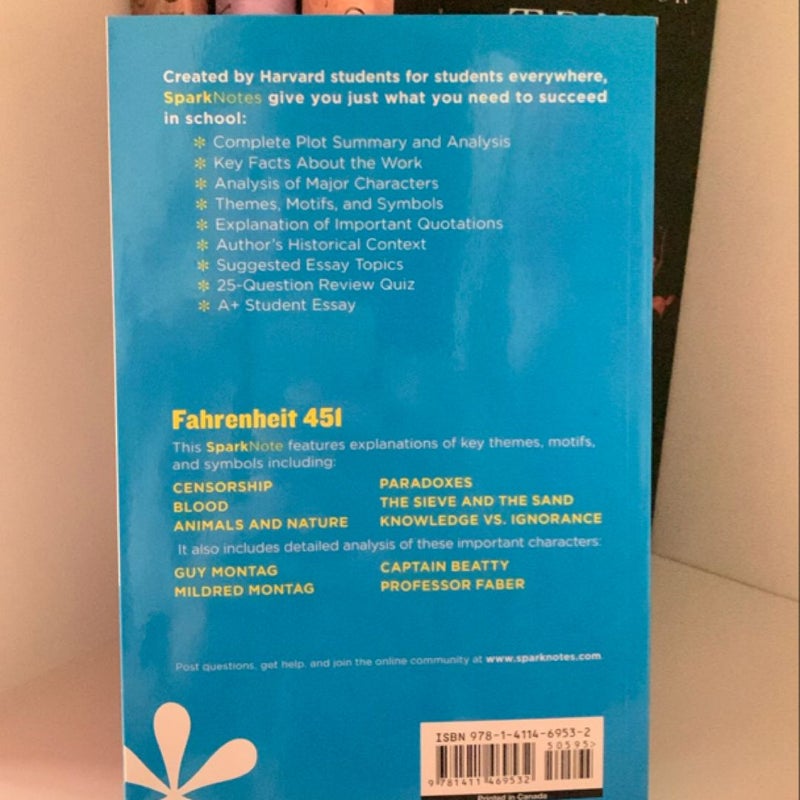 Fahrenheit 451 SparkNotes Literature Guide