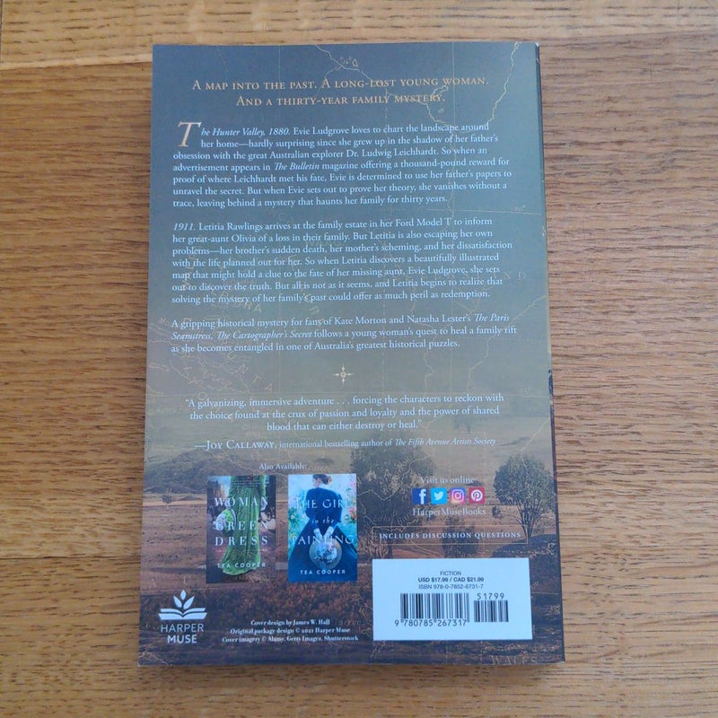 The Cartographer's Secret by Tea Cooper, Paperback Pangobooks