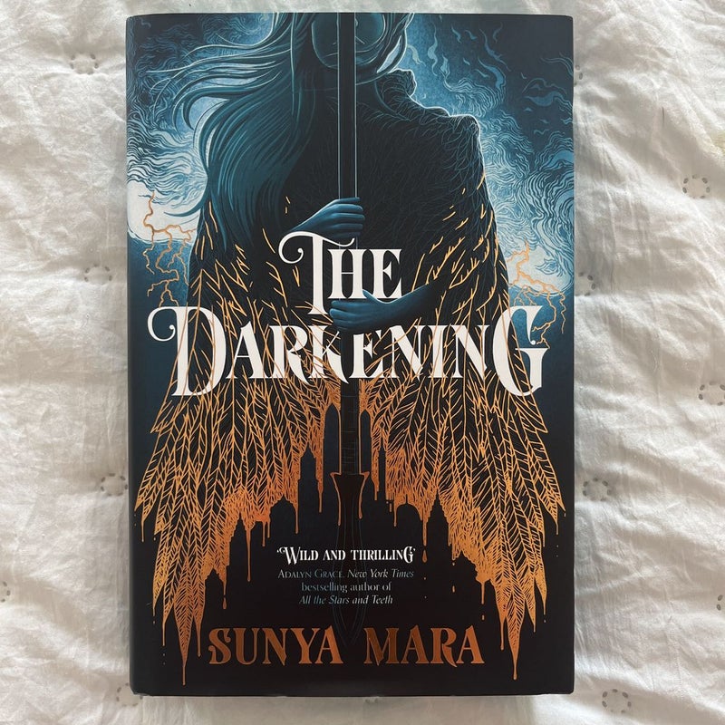 The Darkening (Exclusive Fairyloot Edition) by Sunya Mara, Hardcover