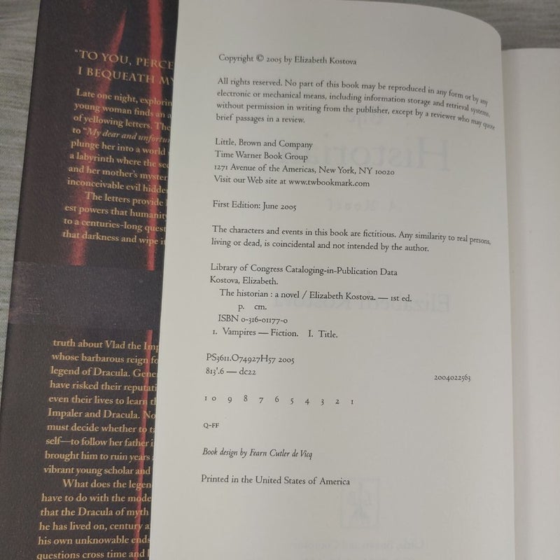 The Historian (First Ed)