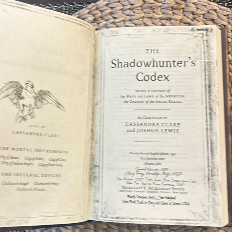 The Shadowhunter's Codex