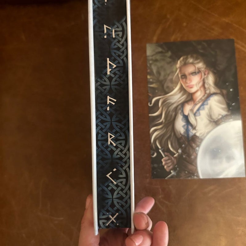 Signed Fairyloot A Fate Inked in Blood by Danielle L. Jensen