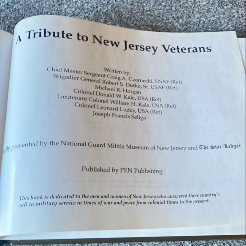 A Tribute to New Jersey Veterans