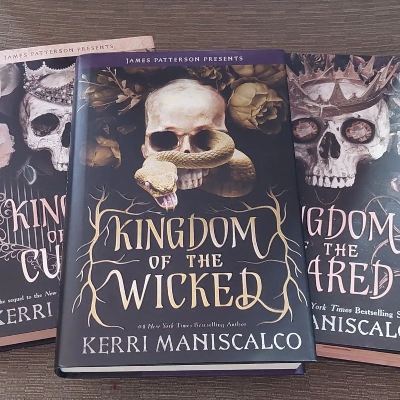Kingdom of the Wicked Series by Bookish Box (all 3 books are signed)
