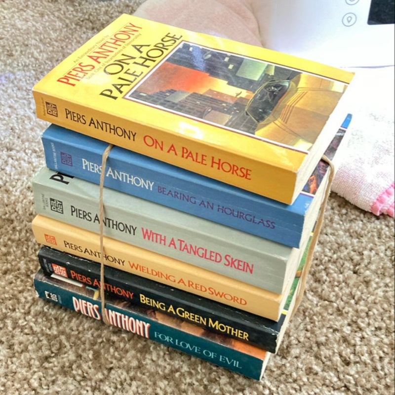 Incarnations of Immortality books 1-6