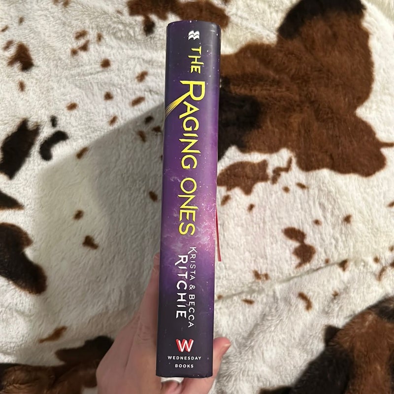 SIGNED HARDCOVER The Raging Ones