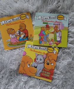 The Berenstain Bears 3 mini book bundle
