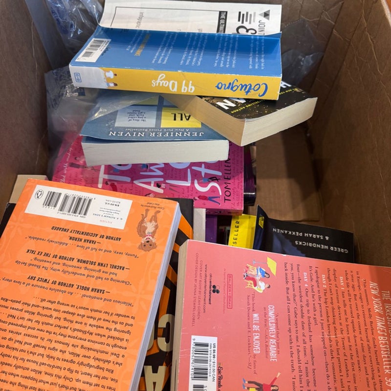 Damaged books - NOT FOR SALE 