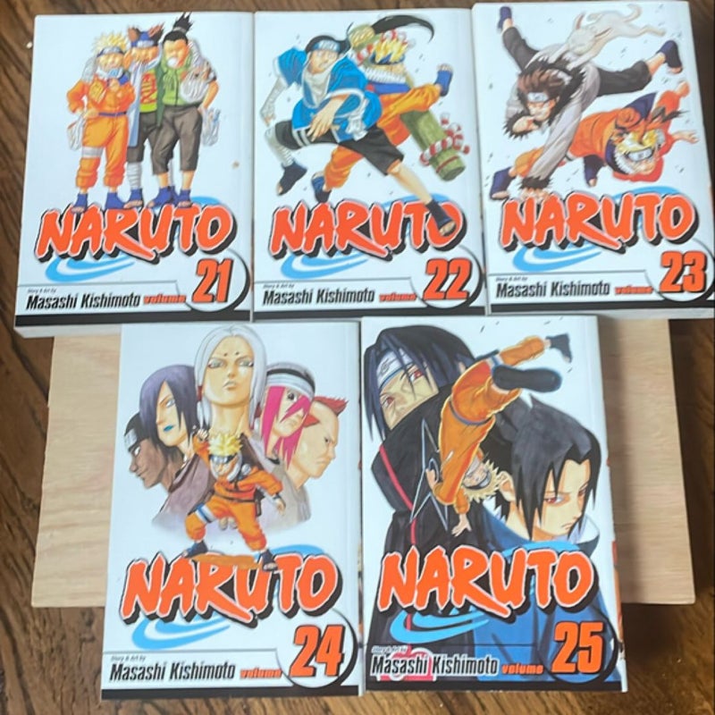 Naruto, Vol. 21-25