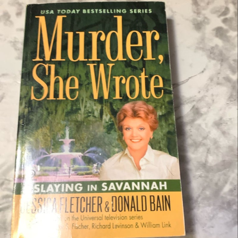 Murder, She Wrote: a Slaying in Savannah