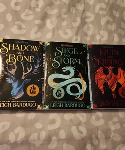 Shadow and Bone Trilogy With GrishaVerse Cover Stickers!