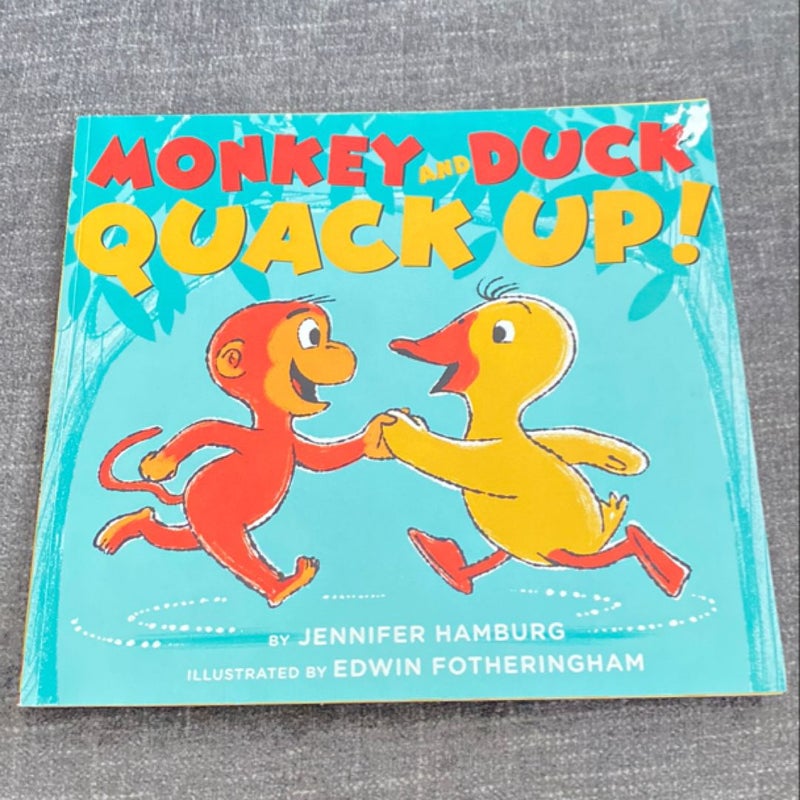 Monkey and Duck Quack Up!
