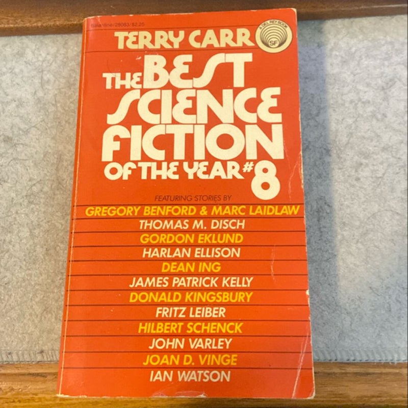 Best Science Fiction of the Year #8  (1979)