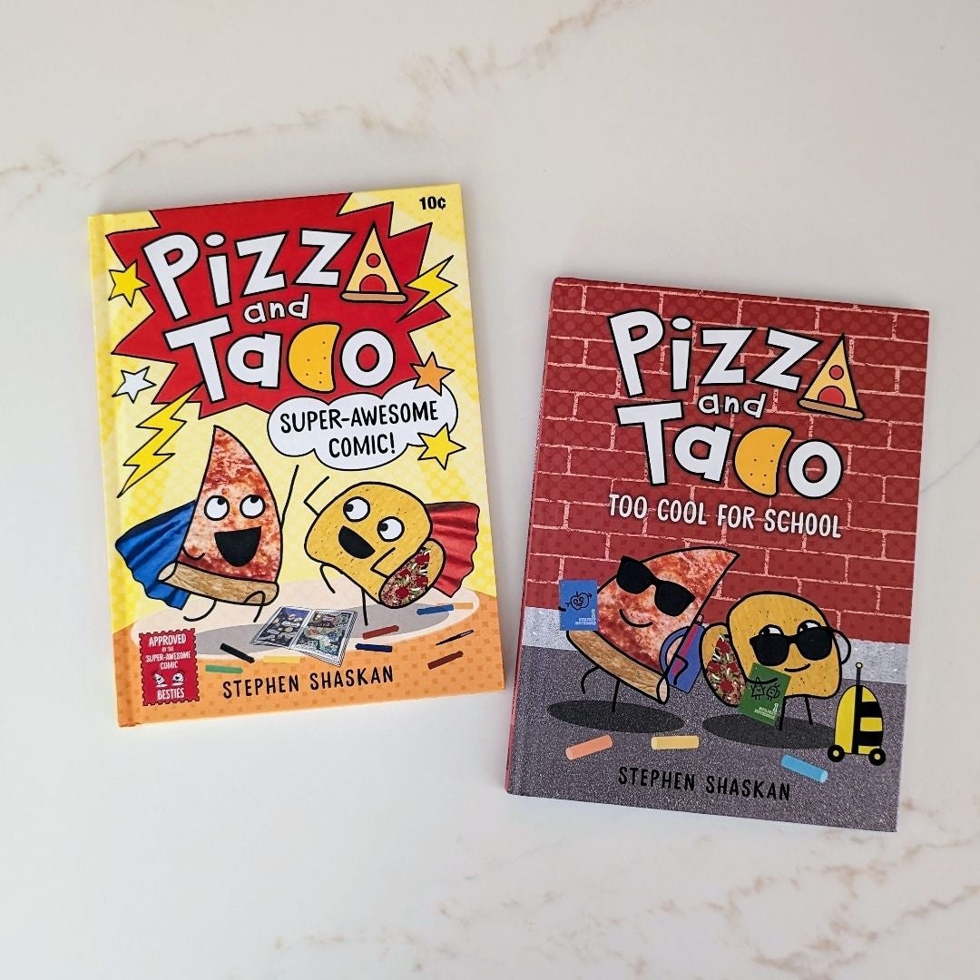 Pizza and Taco: Super-Awesome Comic!