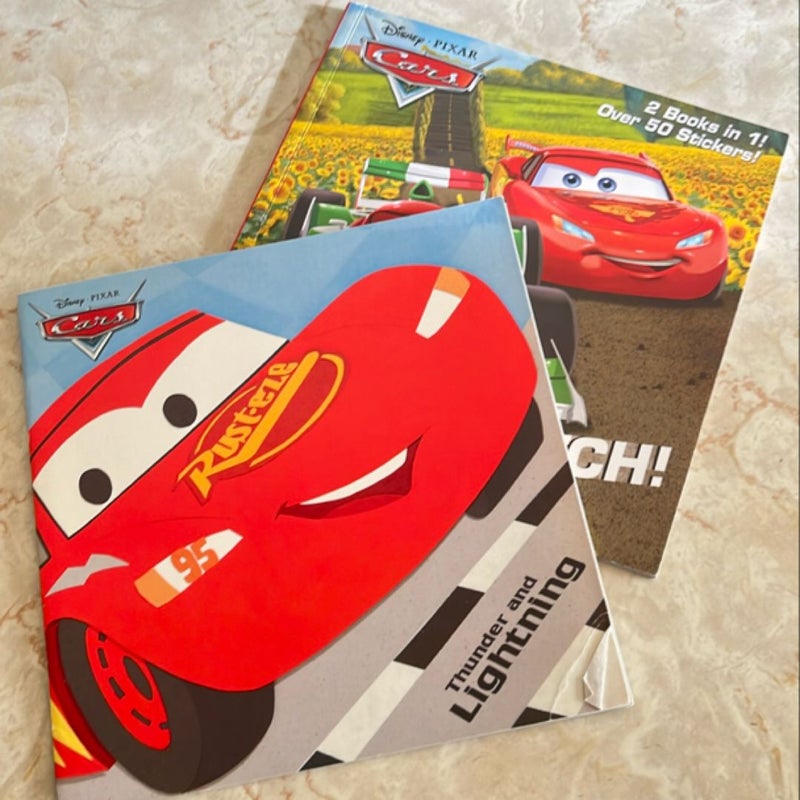 Cars bundle of 2 books 