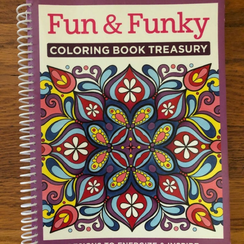 Fun and Funky Coloring Book Treasury