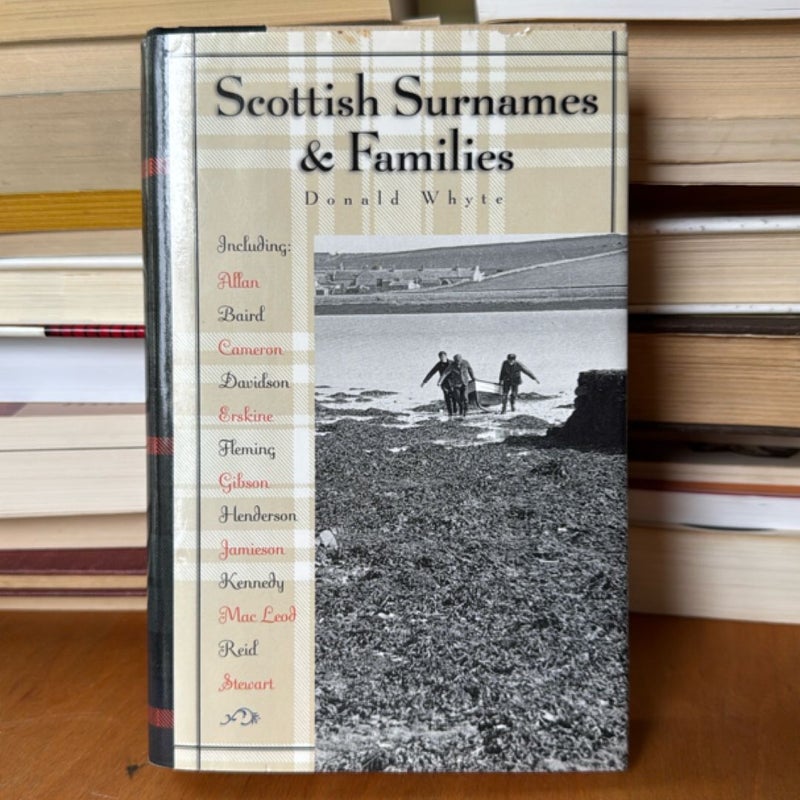 Scottish Surnames and Families